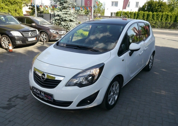 Opel Meriva cena 21600 przebieg: 181367, rok produkcji 2011 z Mikstat małe 497